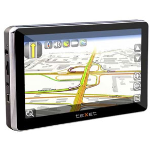 Автомобильные GPS-навигаторы Texet